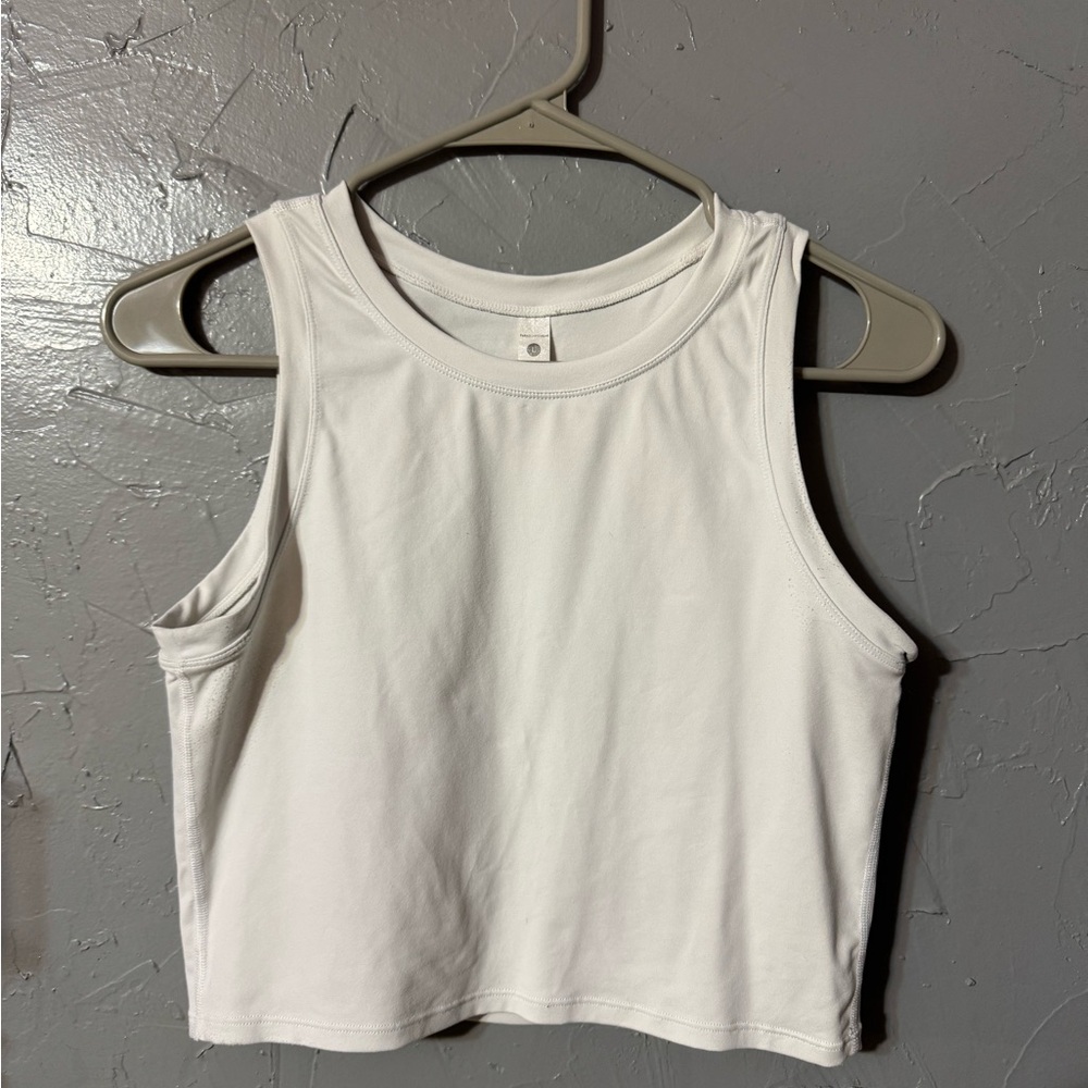 White Sleeveless Women's Top